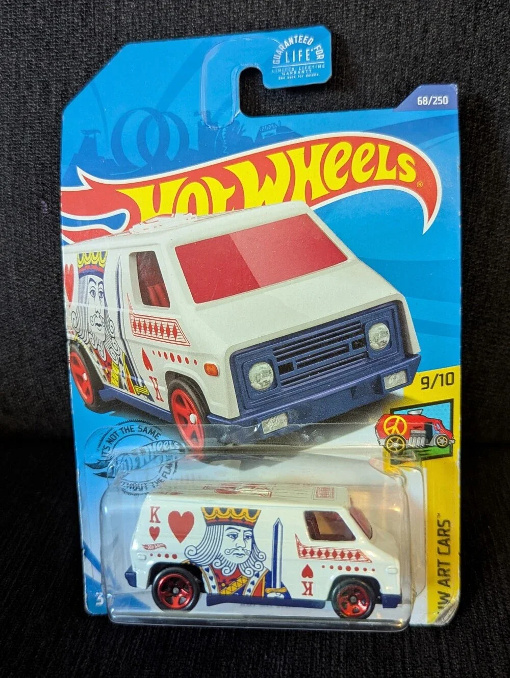 Hot Wheels Art Cars King Of Hearts Supervan